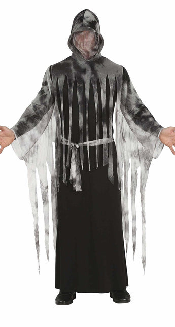 Parca Disfraz Halloween Hombre L