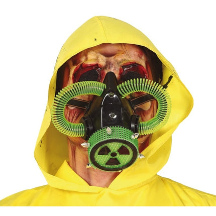 Máscara de gas de Halloween Radioactiva