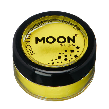 Moon Glow Neón Pigmento UV Shakers Amarillo Intenso 5g
