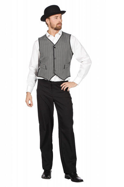 Chaleco de rayas para hombre