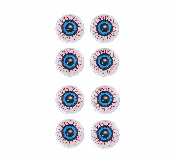 Ojos Falsos Halloween 6uds.
