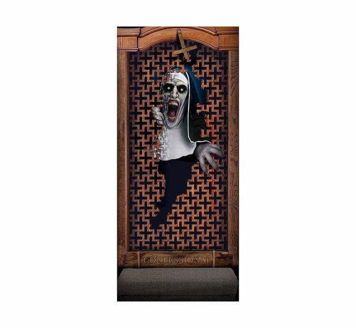 Decoración de puertas de Halloween Horror Non