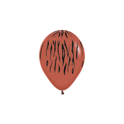 Globos Animal Print Tinta Metálica 12cm 50pcs