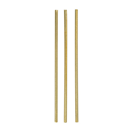 Velas doradas 10cm 18uds
