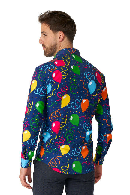 Camisa Globos de Fiesta Hombre <tc>Suitmeister</tc>
