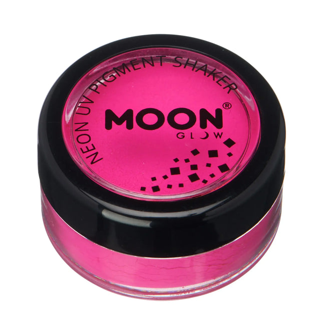 Moon Glow Pigmento UV Neón Shakers Rosa Intenso 5g