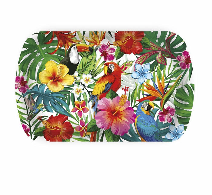 Bandeja Hawaii Plástico 39cm