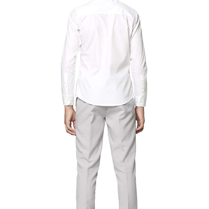 Camisa Blanca Chico Adolescente <tc>OppoSuits</tc>