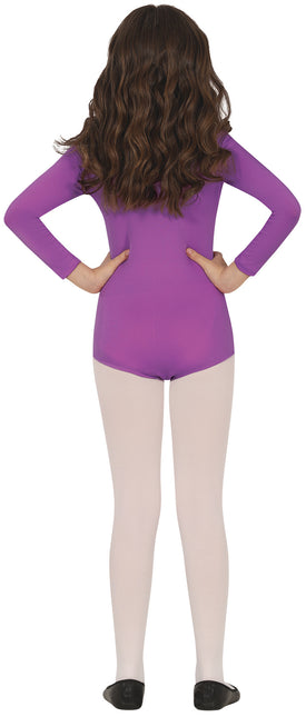 Leotardo de niña Morado