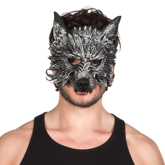 Halloween Media Máscara Hombre Lobo