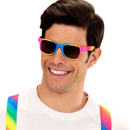 Gafas Amarillo Azul Rosa