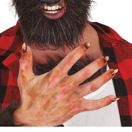 Uñas postizas Hombre lobo 10pcs