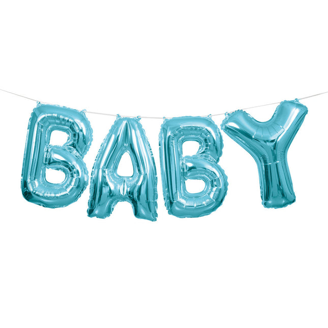Globo Baby Blue 35cm