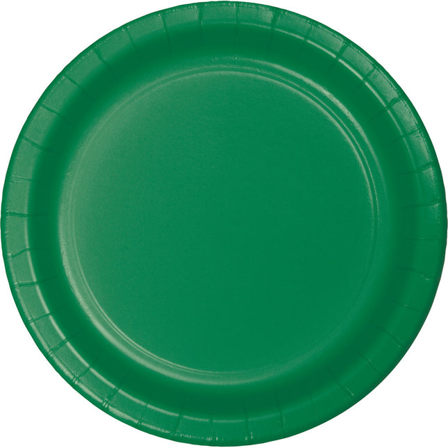 Platos Verdes 23cm 8ud