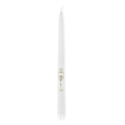 Vela Ihs Blanca 29cm 4pcs