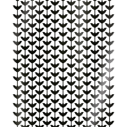 Cortina de Puerta de Halloween Murciélagos 2m