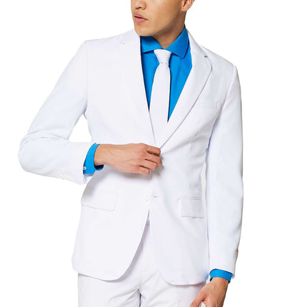 Hombres de traje blanco <tc>OppoSuits</tc>