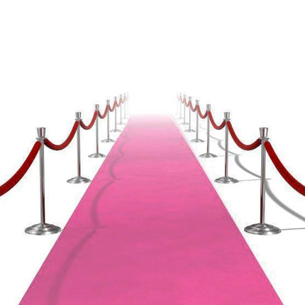 Alfombra rosa 50 cm 4,5 m