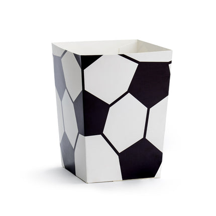 Bandejas para palomitas Fútbol 12cm 6pcs