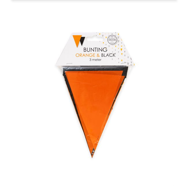 Mini Flagline Naranja/Negro 15cm