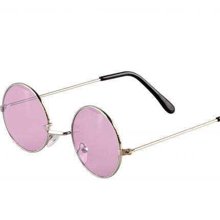 Gafas rosa hippie John