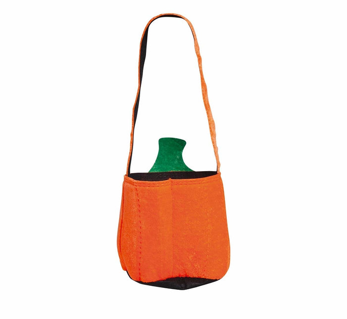 Cubo de caramelos de Halloween Calabaza 25cm