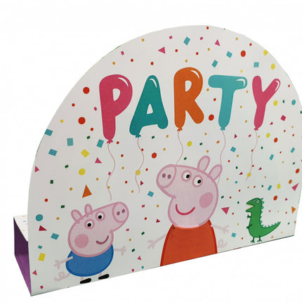 Peppa Pig Invitaciones Fiesta 21cm 8pcs