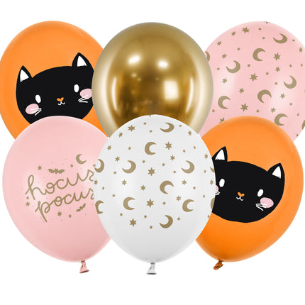 Globos de Halloween de colores 30cm 50pcs