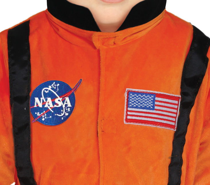 Traje Astronautas Naranja Bebé