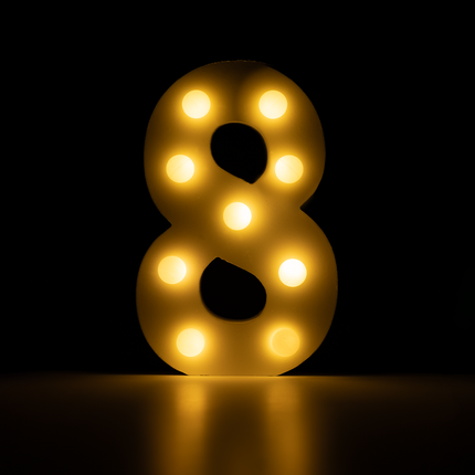 Figura de 8 luces 16,5 cm