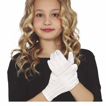 Guantes Blancos Niño