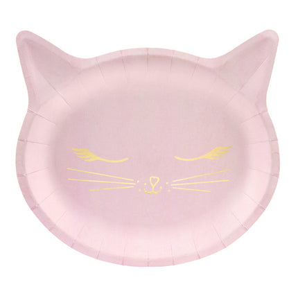 Platos Gato 22cm 6ud