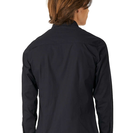 Camisa Negra Niño Adolescente <tc>OppoSuits</tc>