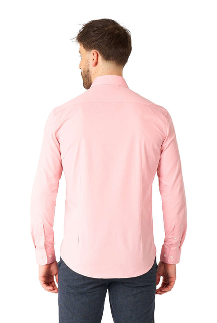 Camisa rosa claro para hombre <tc>OppoSuits</tc>