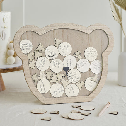 Libro de Invitados de Baby Shower con Centavos