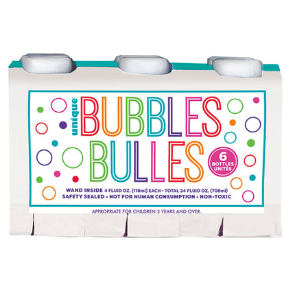 Breakout presenta Sopladores de burbujas 118ml 6pcs