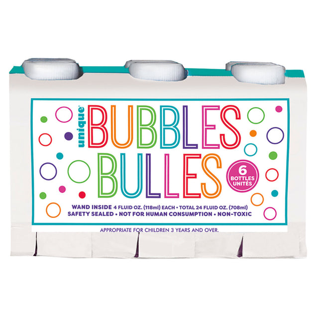 Breakout presenta Sopladores de burbujas 118ml 6pcs