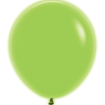 Globos Verde Neón 45cm 25pcs
