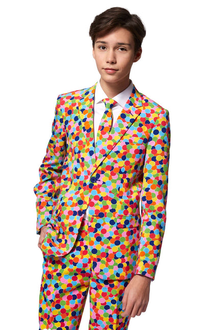 Fiesta Confeti Traje Niño Adolescente <tc>OppoSuits</tc>
