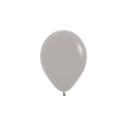 Globos Gris 12cm 50pcs