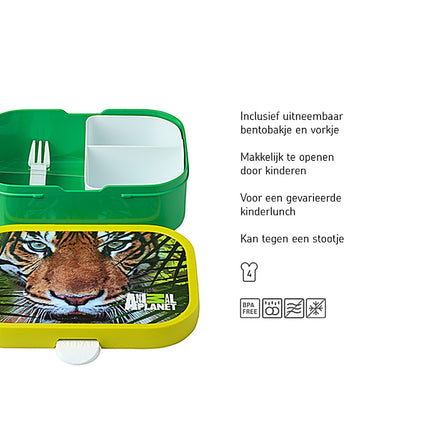 Fiambrera Campus Animal Planet Tigre