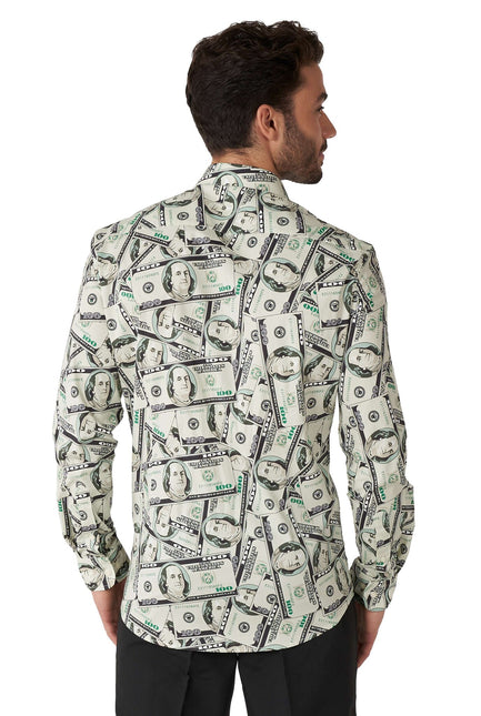 Camisa Dólar Dinero Hombre <tc>OppoSuits</tc>