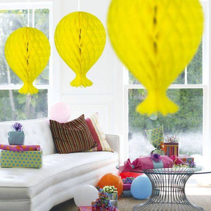 Globo Panal Amarillo 37cm