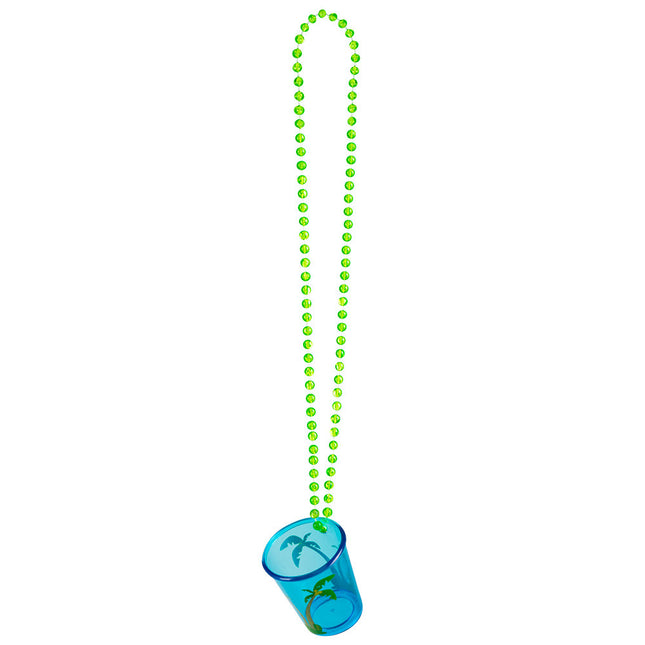 Collar Shot Glass Hawaii Tropical