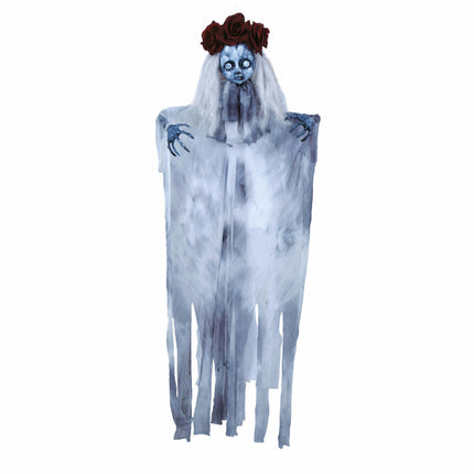 Halloween Decoración Colgante Fantasma Niña 1m
