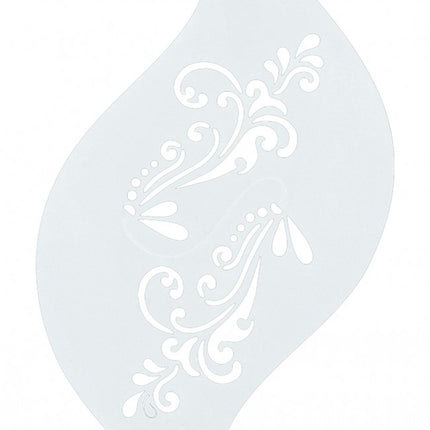 Maquillaje Blanco Plantilla Hada Floreciente