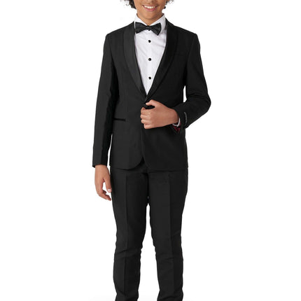 Chico esmoquin negro adolescente <tc>OppoSuits</tc>