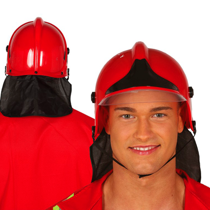 Casco de bombero