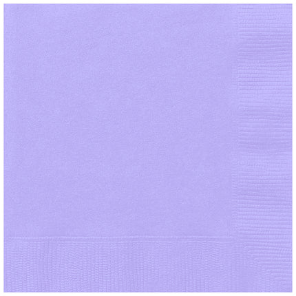 Servilletas Lila Lavanda 33cm 20uds.