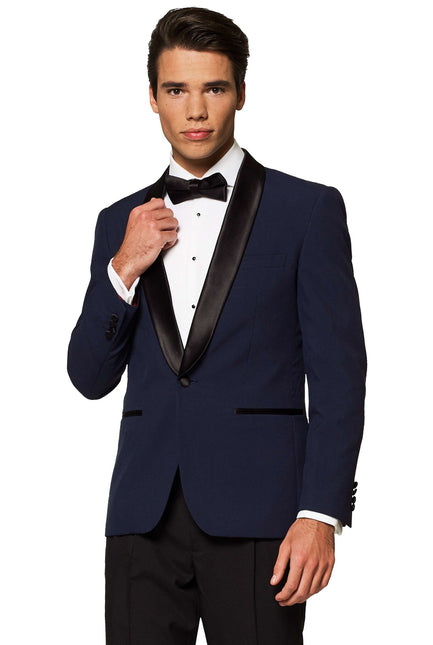 Esmoquin Azul Oscuro Hombre <tc>OppoSuits</tc>